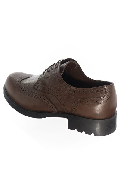 İriadam 45-46-47-48-49-50 Numara F1071 Kahve 4 Mevsim Vip Büyük Numara Erkek Ayakkabı