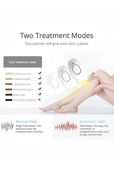 Generic Hair Removal Device For Home Use, Painless Laser Epilator Permanent Removal