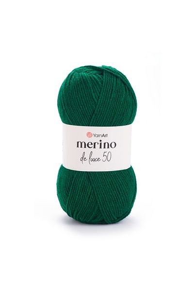 Yarnart MERINO DE LUXE 50 - ΤΟ ΠΡΑΣΙΝΟ ΣΧΟΙΝΙ ΤΟΥ ΕΛΣΙΜ-338