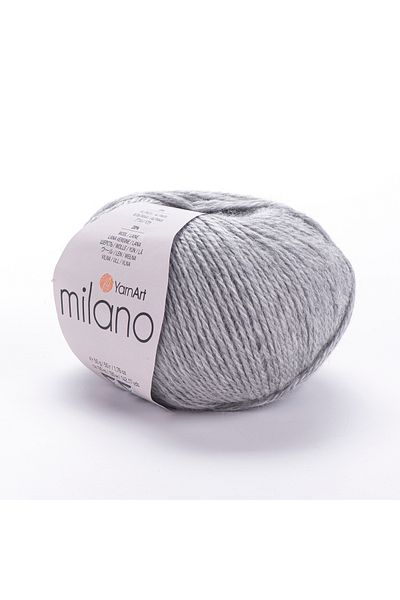 Yarnart Milano - Χειροποίητο Πλεκτό Νήμα Ανοιχτό Γκρι-867