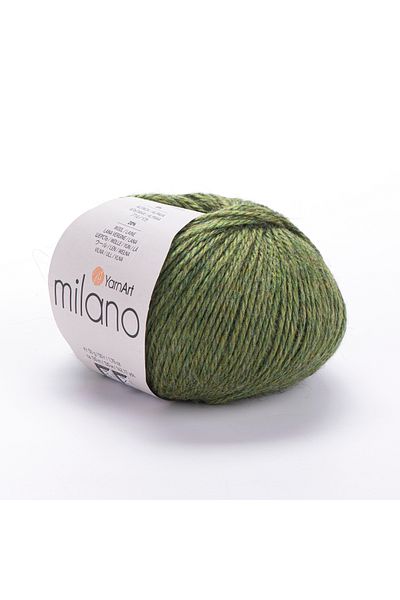 Yarnart Milano - Χειροποίητο Νήμα Πλεξίματος Olive Green-865
