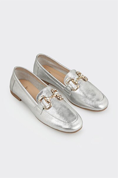 Elle Shoes Lame Deri Kadın Günlük Ayakkabı