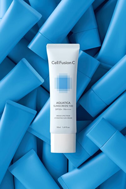 Cell Fusion C Aquatica Nemlendirici Yüksek Koruyucu Tüm Cilt Tipleri Için Güneş Kremi 100 Spf50 /pa 50 gr