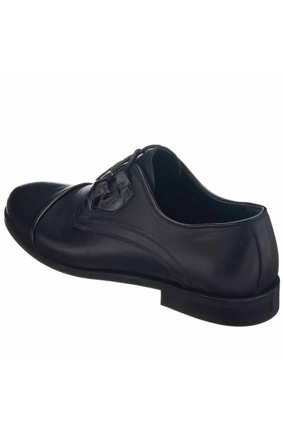 İriadam 45,46,47,48,49,50 Numaralarda Nv1945 Siyah Analin Erkek Ayakkabısı