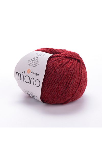 Yarnart Mılano - Hand Knitting Thread Dark Red-862