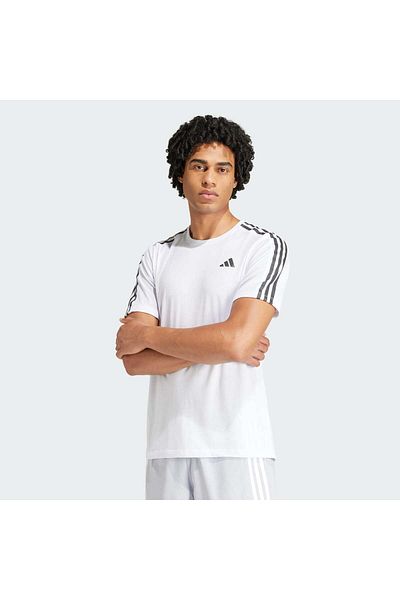 adidas Own the Run 3-Stripes T-Shirt