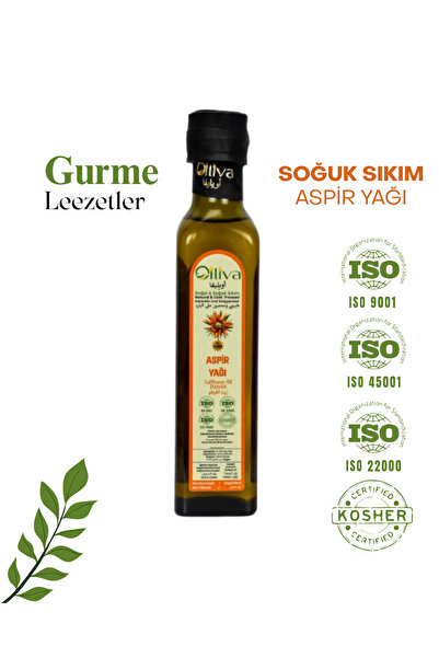 OILIVA GIDA SAN. VE DIŞ TİC. LTD. ŞTİ. Aspir Yağı 250ml | Soğuk Sıkım & %100 ...