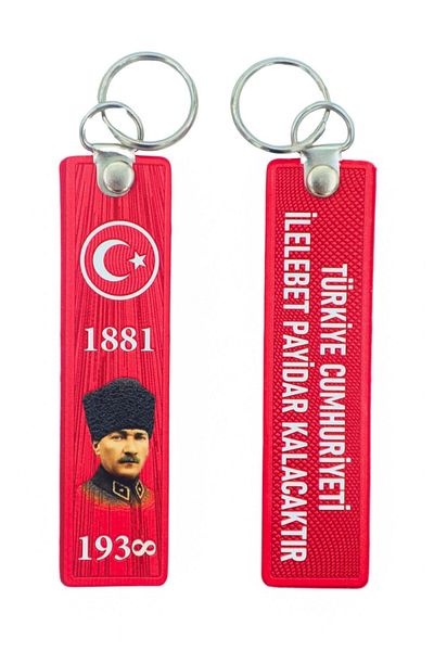 KORDAK "Turkey Republic Will Be Payidar with İlelebet" - Keychain