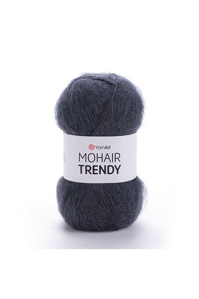 Yarnart Ipi Blue Mohair Trendy Πλεκτό Χέρι - 118