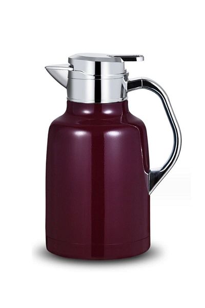 Weather Forecast 304 Steel 1.6 L Double Layer Plum Vacuum Camping Picnic Tea Thermos cin556mr