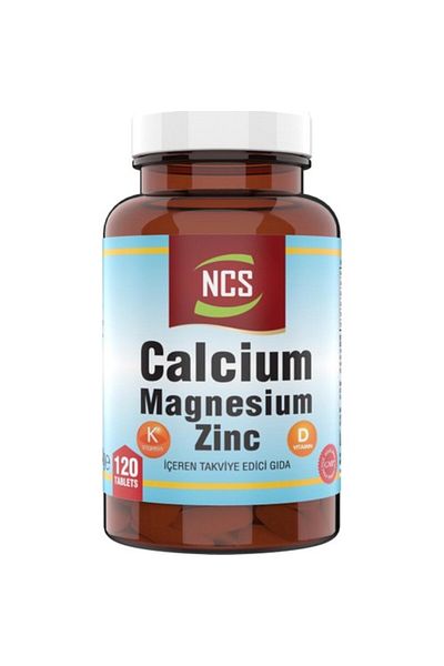 NCS Calcium Magnesium Zinc 120 Tablets