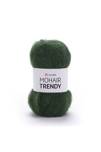 Yarnart Mohaır Trendy - Πλεκτό Χέρι Νήμα Πράσινο-111