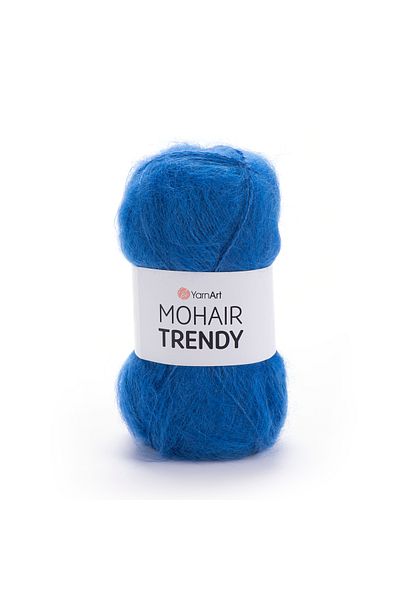Yarnart Mohaır Trendy Χειροποίητο Νήμα Πλεξίματος Μπλε 140