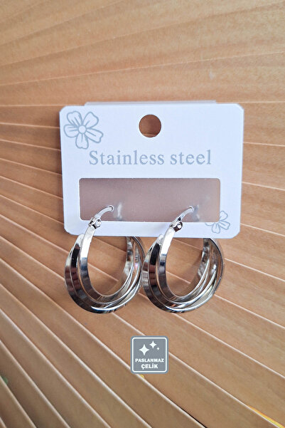 Miss TBee 🎇Küpe Festivali-Çeşit Çeşit Paslanmaz Çelik Küpeler