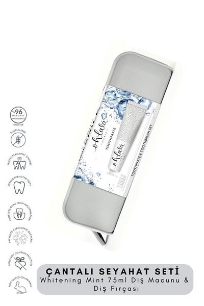 OHLALA Whitening 75 ml Dental Luxe Toothbrush Premium Travel Set