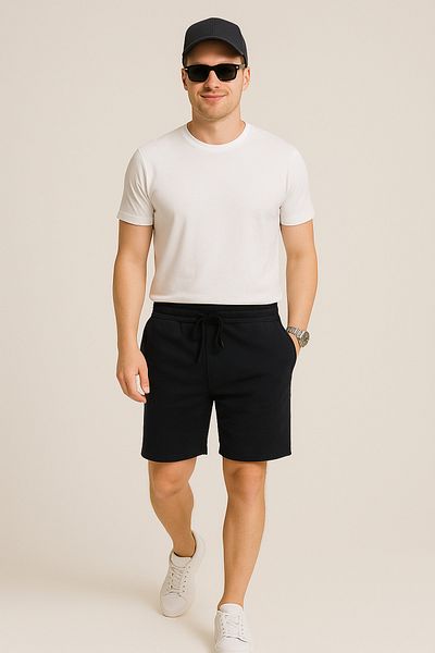 UOMOPARK 8024 Model Premium Summer Print Λεπτομερή σορτς