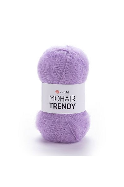 Yarnart Mohaır Trendy Χειροποίητο Νήμα Πλεξίματος Λιλά 138