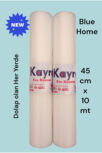 İLGİ TUHAFİYE Kayra Anti Slip Eva Kaymaz Raf Dolap Ve Çekmece Örtüsü En 45 Cm...