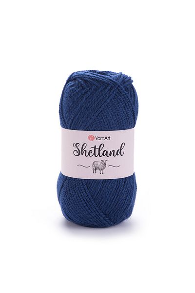 Yarnart Shetland - Πλεκτό Νήμα Χειροποίητο Σκούρο Μπλε-528