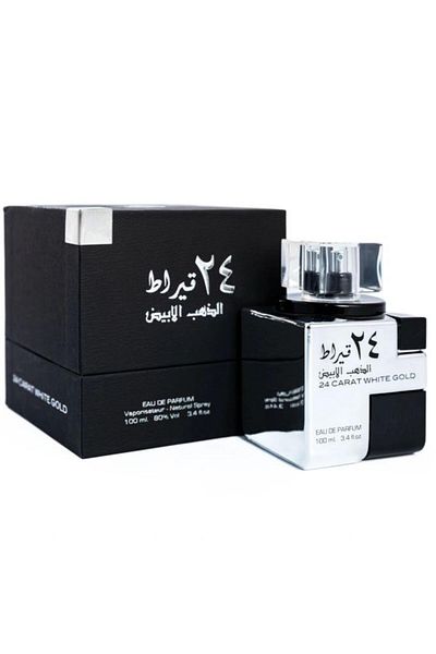 lattafa عطر قيراط الذهب الخالص عيار 24 قيراط للرجال والنساء Edp 100 مل