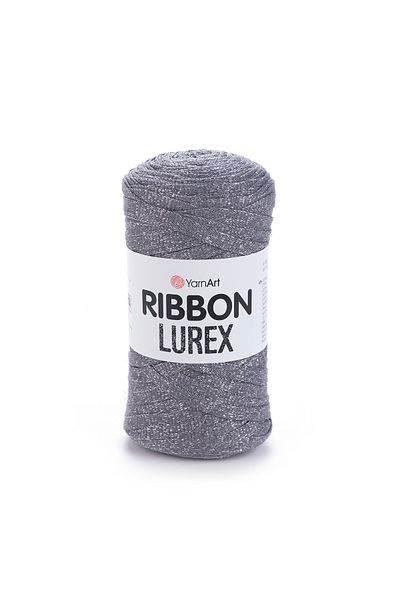 Yarnart Rıbbon Lurex - Glitter, Αξεσουάρ Χειροποίητο Πλεκτό Σχοινί Γκρι-737