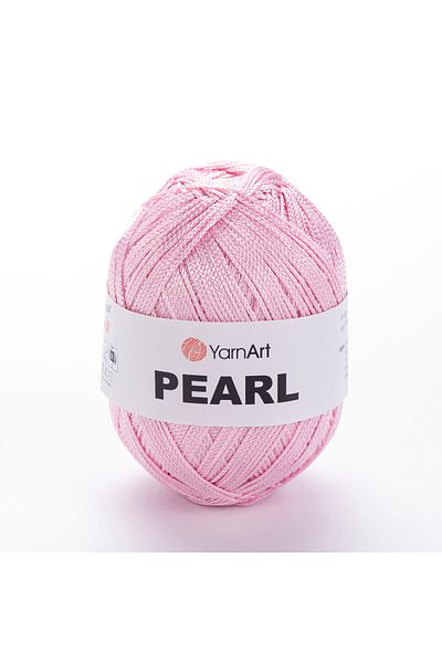 Yarnart Πέρλα - Γυαλιστερό Χειροποίητο Νήμα Ροζ-220
