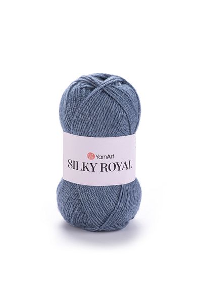 Yarnart Silky Royal - Πλεκτό Νήμα Χεριών Γκρι-μπλε-431