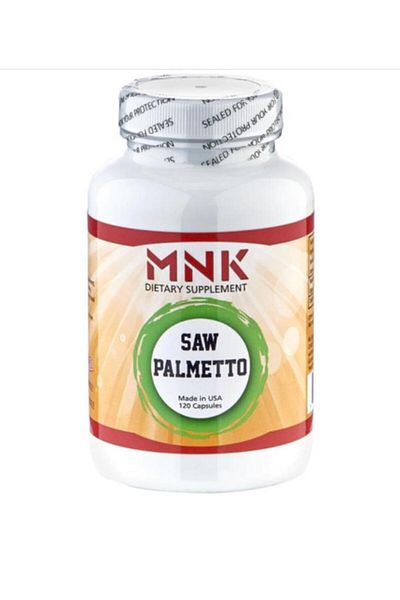 Mnk Saw Palmetto - 120 Capsules Dwarf Palm US Tablet