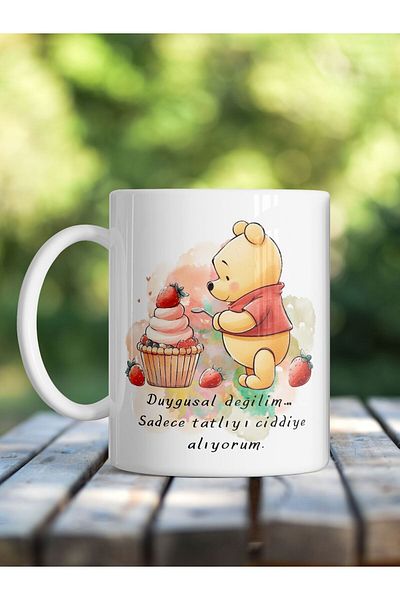 kuphane I Take Sweet Seriously Winnie Printed Mug
