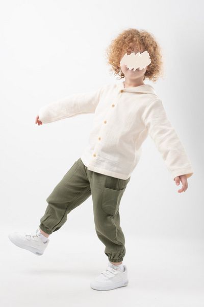 Vauva Organic Muslin Hooded Suit 2 Regret 100% Cotton Boy Suit