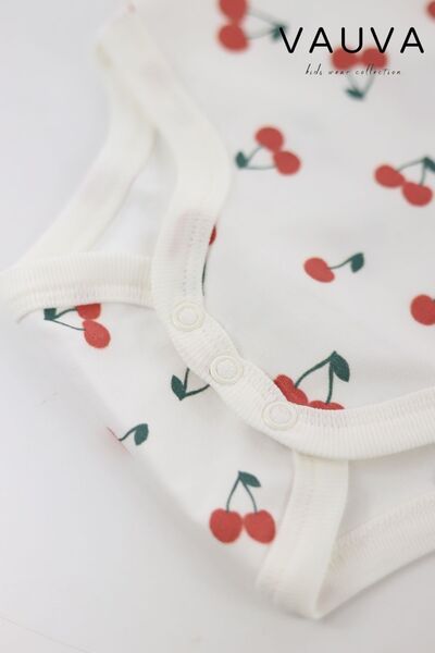 Vauva Bebek body zıbın - 3/24 Ay beden - Uzun kollu  Çıtçıtlı body