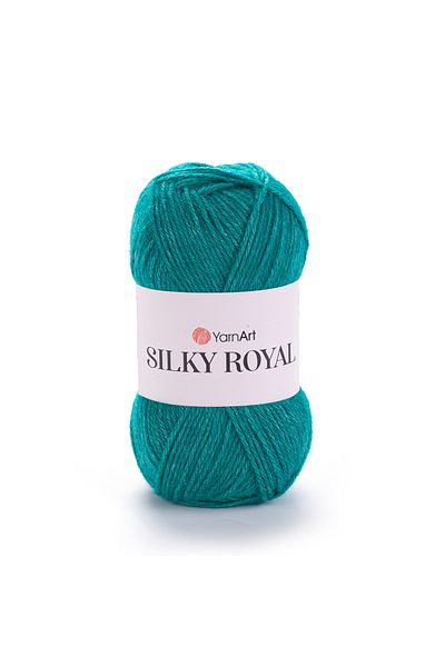 Yarnart Silky Royal - Νήμα Πλεκτομηχανής Χεριού Petrol Green-439