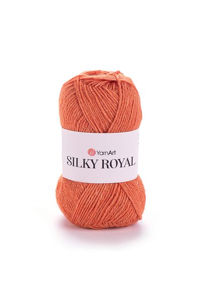 Yarnart Silky Royal - Hand Knitted Thread Coral-438
