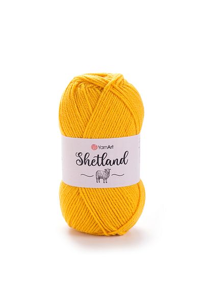 Yarnart Shetland - Πλεκτό Νήμα Χειροποίητο Σκούρο Κίτρινο-506