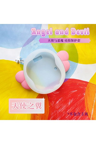 BANDAI 02 Angel And Devil For Tamagotchi Uni Electronic Pet Silicone Protective Cover Soft Cover Anti Drop