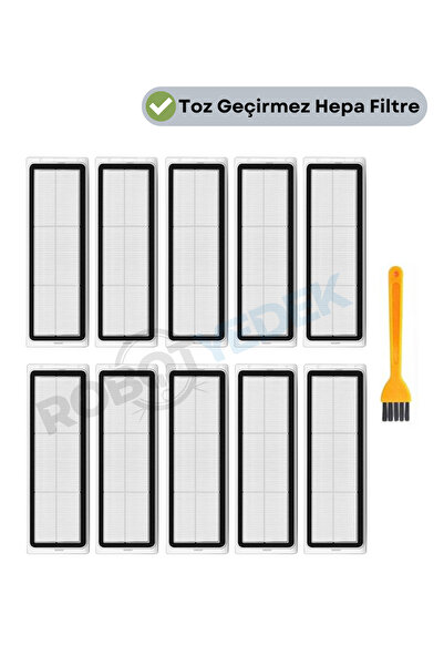 robotyedek Filtru Hepa de înlocuire compatibil Xiaomi S20+ Plus și perie de c...