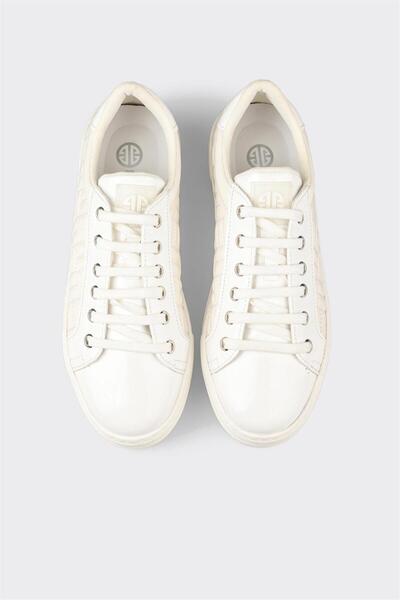 Elle Shoes Beyaz Kadın Spor Ayakkabı