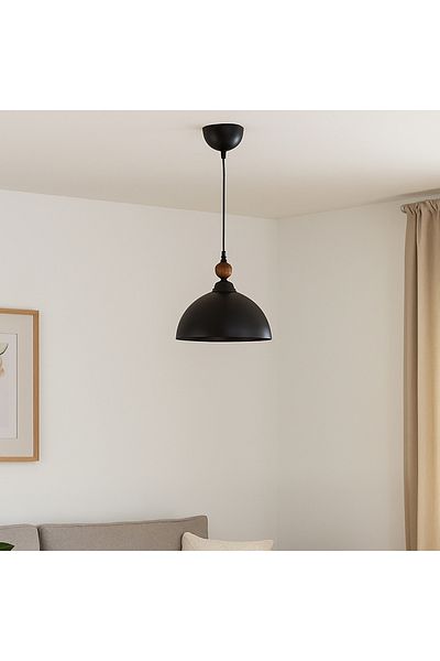 Evidea Black Holcroft Lighting Pendant