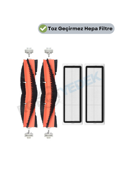 robotyedek Perie principală de schimb compatibilă Xiaomi S20+ Plus și filtru ...