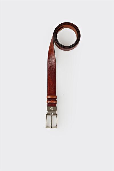 Elle Shoes Taba Deri Erkek Kemer