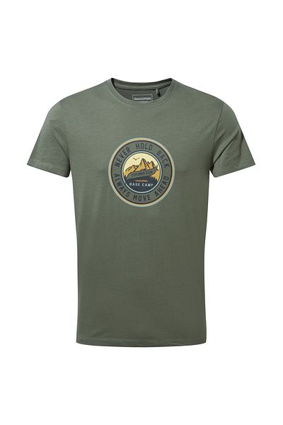 Craghoppers Mens Mightie Ss T-Shirt Men's Khaki Short Sleeve T-Shirt