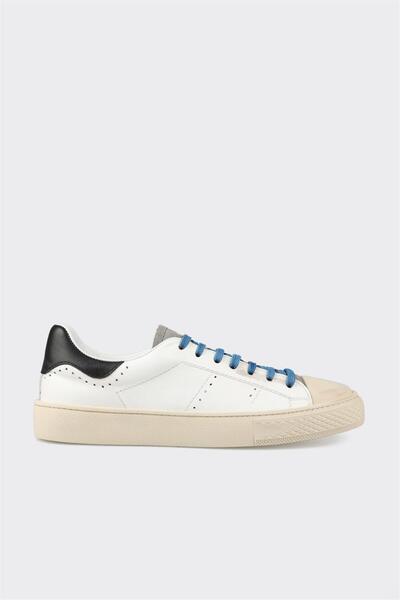 Elle Shoes Siyah Deri Erkek Spor Ayakkabı