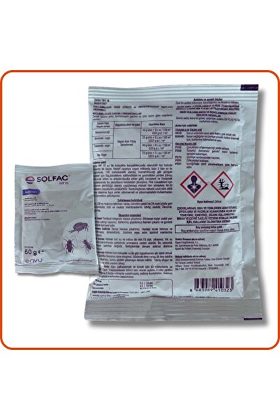 Bayer -Envu Solfac WP 10 Toz Haşere Öldürücü | 50 Gram