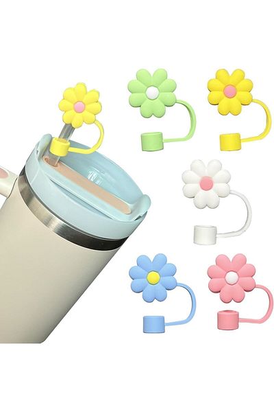 Yenigeldi 10 Pcs 10 mm Pipette Cap Cover for Stnly Quencher Cup Dust Insect Against Flies Bung Stopper
