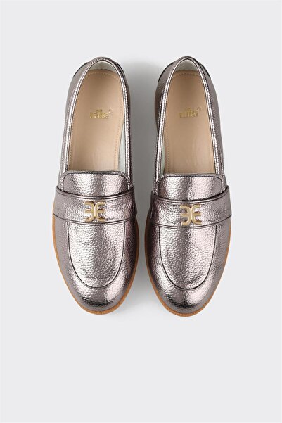 Elle Shoes Platin Kadın Günlük Ayakkabı