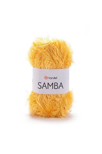 Yarnart Samba - Hand Knitting Yarn Yellow-47