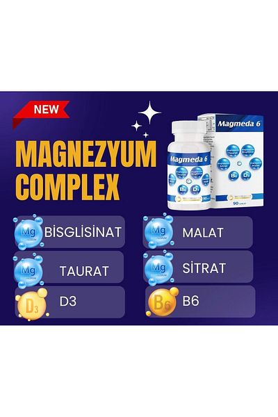 GENDROMEDA Magmeda 6 90 Tablets