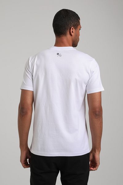 NEW WORLD POLO Crew neck white Slim Fit t-shirt 24ssm20295