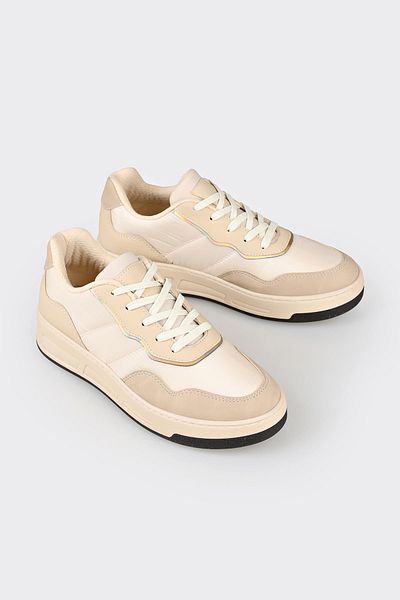 Elle Shoes Beige Women's Sports Shoes