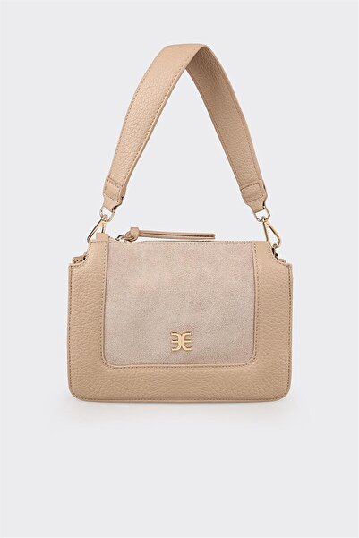 Elle Shoes Bej Kadın Çapraz Çanta